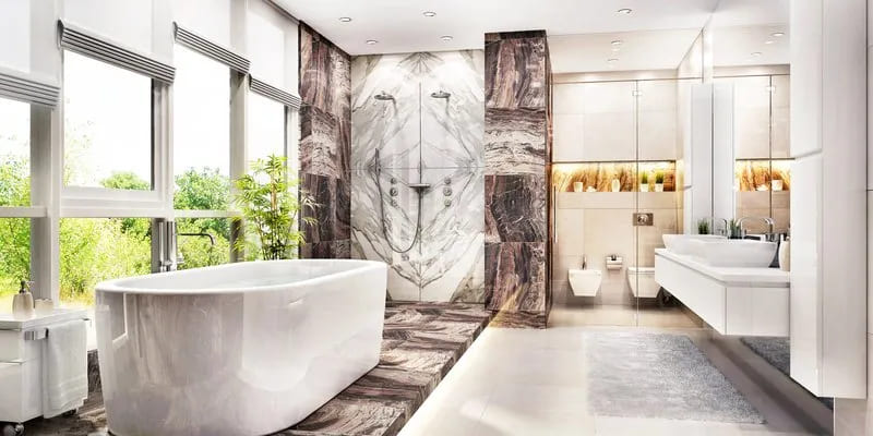 Luxury bathroom image